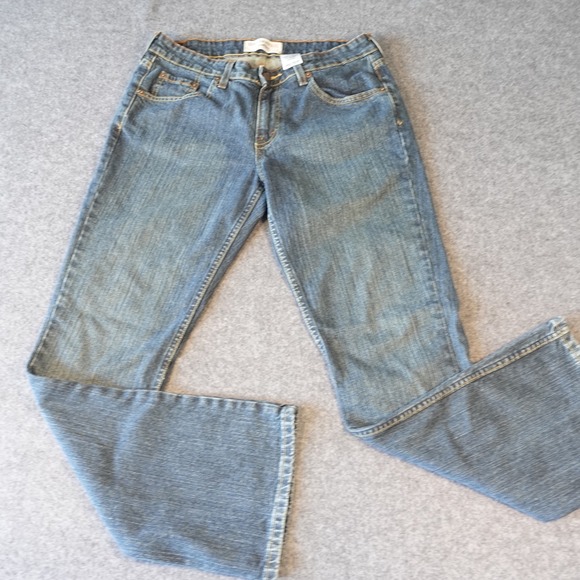 Levi Strauss Signature Denim - Levi Strauss Signature Stretch Low Rise Bootcut Jeans Medium Wash Blue Misses 8M